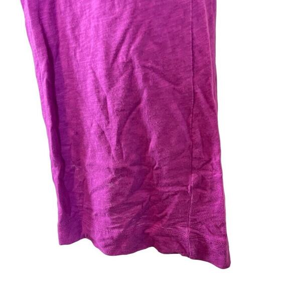 Eddie Bauer Womens Crochet Knit 100% Cotton Sleeveless Purple Casual Dress Small - Picture 10 of 16